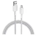 Anker 6ft 322 USB-A to USB-C Cable, White