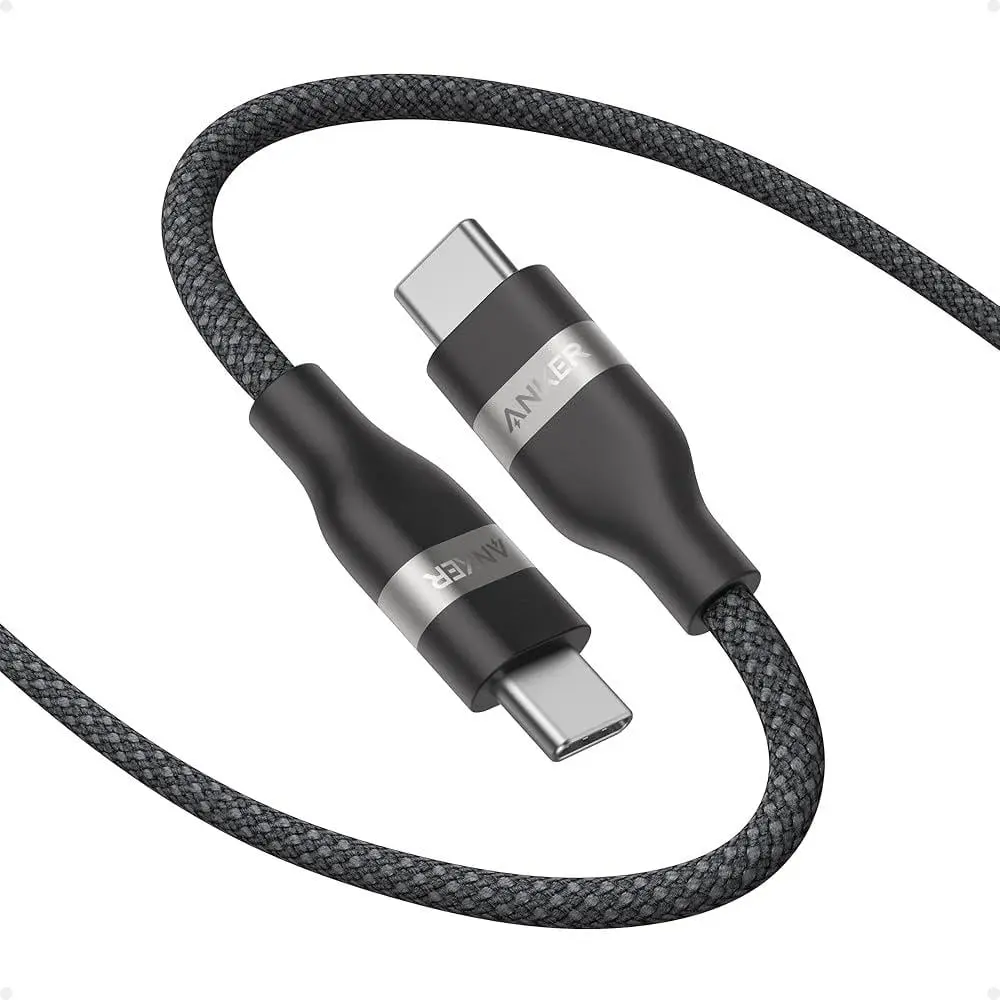 Anker 240W USB-C to USB-C Cable 3ft, Black