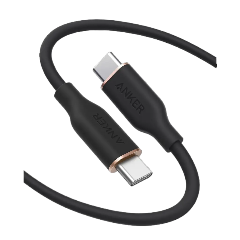 Anker 3ft 100W Powerline III Flow USB-C to USB-C Cable - Black