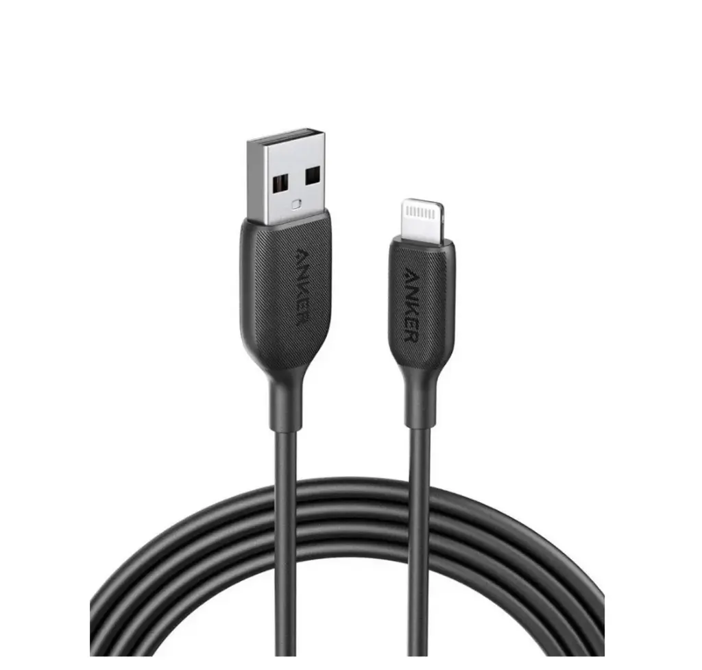 Anker 6ft Powerline III USB-A to Lightning Cable Black