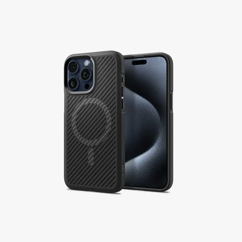 Spigen iPhone 15 Pro Core Armor MagFit, Matte Black