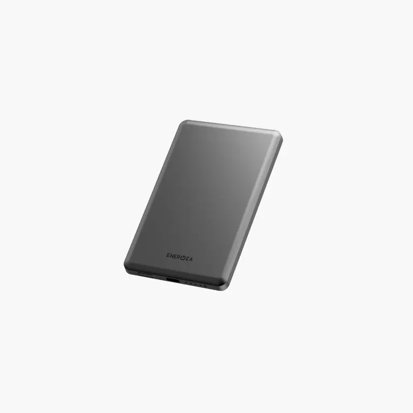 ENERGEA ALUPAC AIR 5K PD20W SLIM MAGNETIC POWER BANK, GUNMETAL