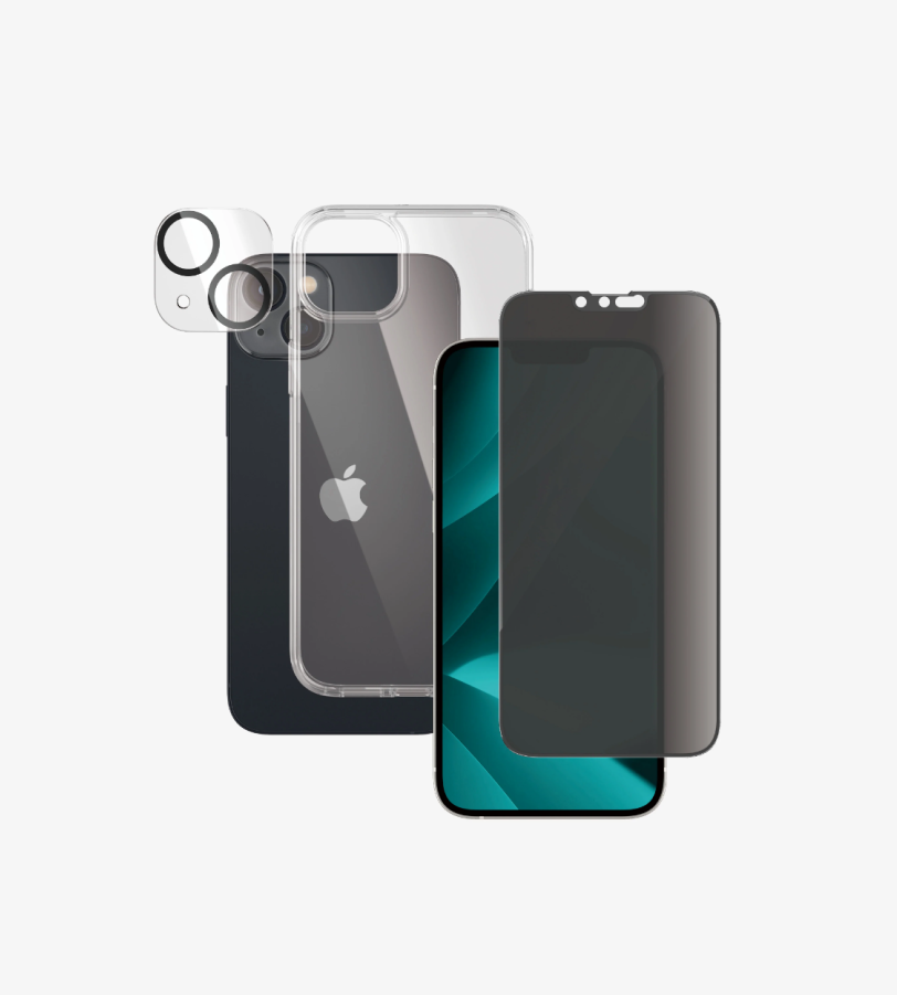 [B0403+P2785] PanzerGlass iPhone 14 Plus Bundle Privacy