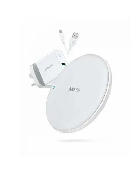 [B2514K21] Anker PowerWave 7.5 Fast Wireless Charging Pad, White