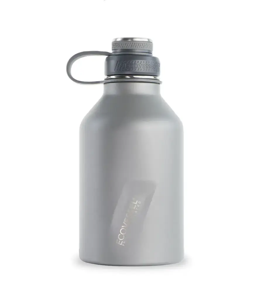 [BOSS64SG] EcoVessel Boss 64 oz Insulated Growler, Slate Gray