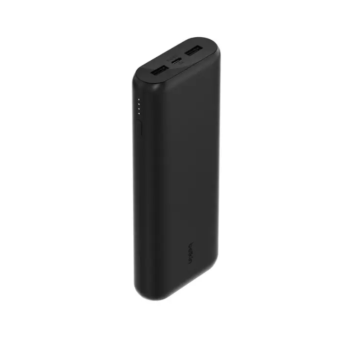 [BPB014BTBK] Belkin 3-Port Compact Power Bank 20K with PD 20W, Black