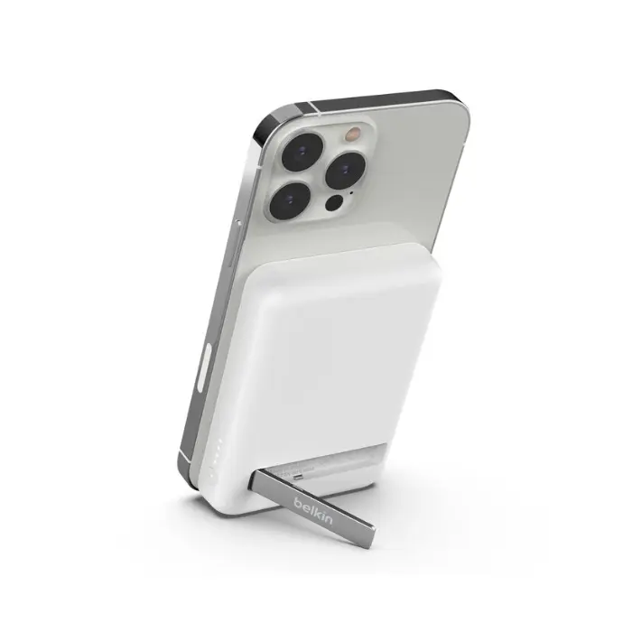 [BPD004BTWT] Belkin BoostCharge Magnetic Wireless Power Bank 5K, White