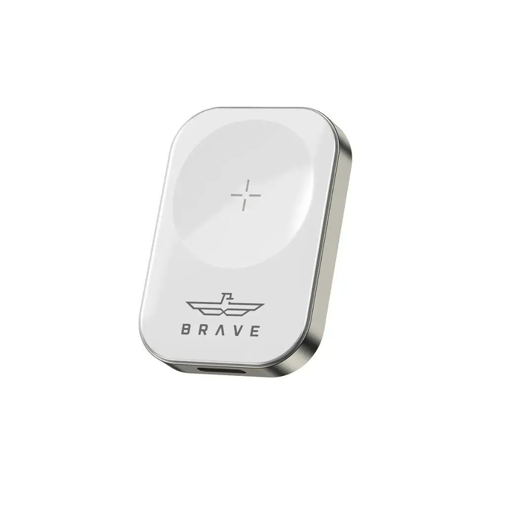 [BWC-22] Brave BWC-22 Magnetic Apple Watch Wireless Charger, White