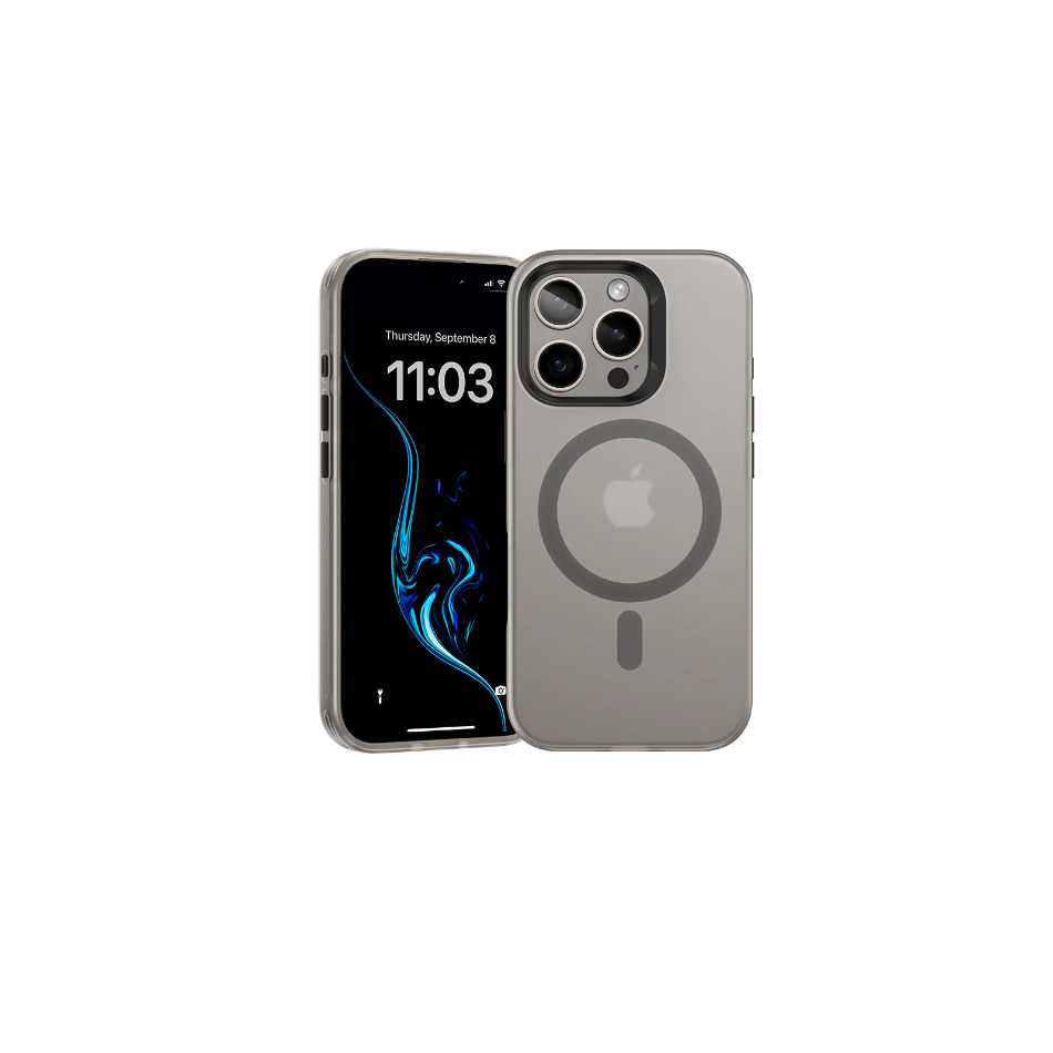 [C.K.PC.AP.GR.0065] Benks Lucid iPhone 16 Pro, Armor Grey