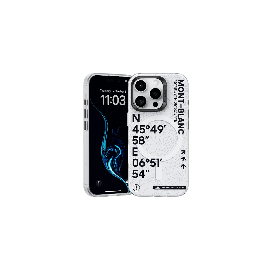 [C.K.QS.AP.CB.0066] Benks Summit Mont-Blanc iPhone 16 Pro Max