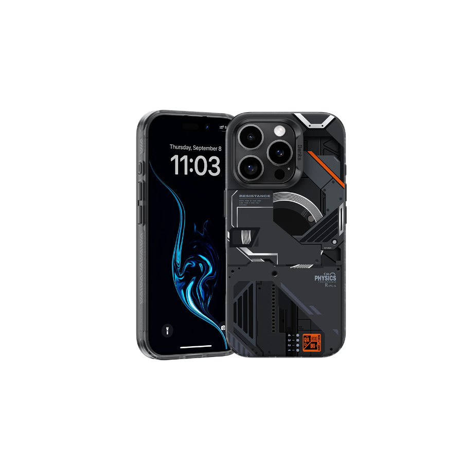 [C.K.QS.AP.CB.D065] Benks Mecha iPhone 16 Pro, Black