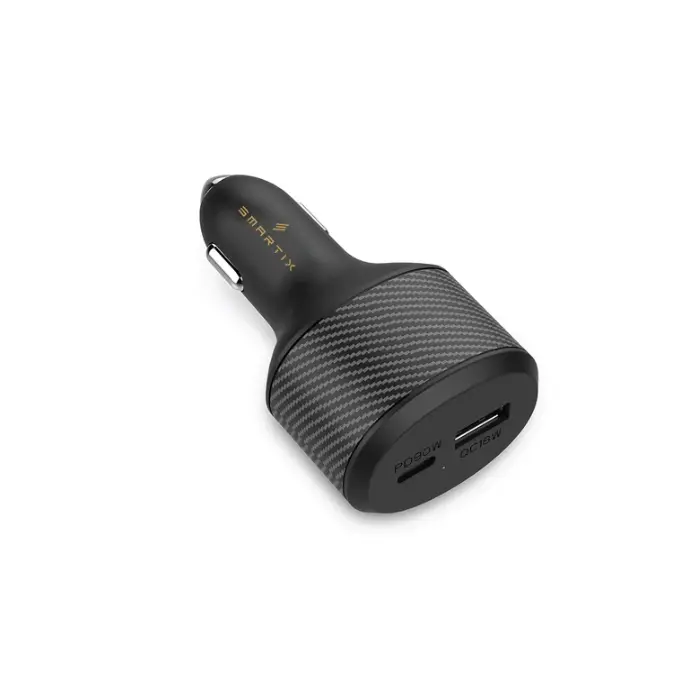 [CC108] Smartix 108W Premium Fast Car Charger - Black