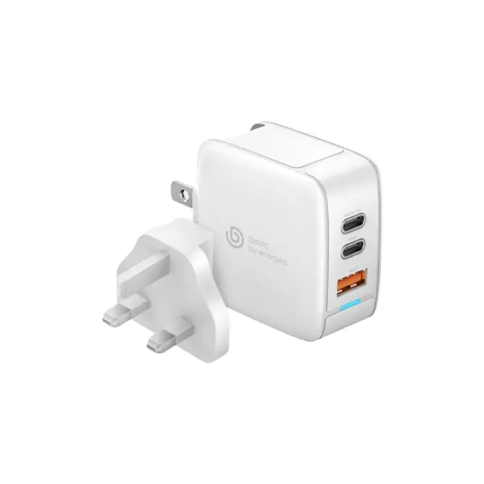 [CHR-GP-GAN65W-UK] BAZIC GOPORT GAN65 WALL CHARGER, WHITE