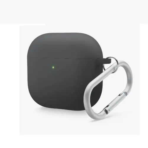[EAP4RH-HANG-BK] Elago AirPods 4 Liquid Hybrid Case, Black