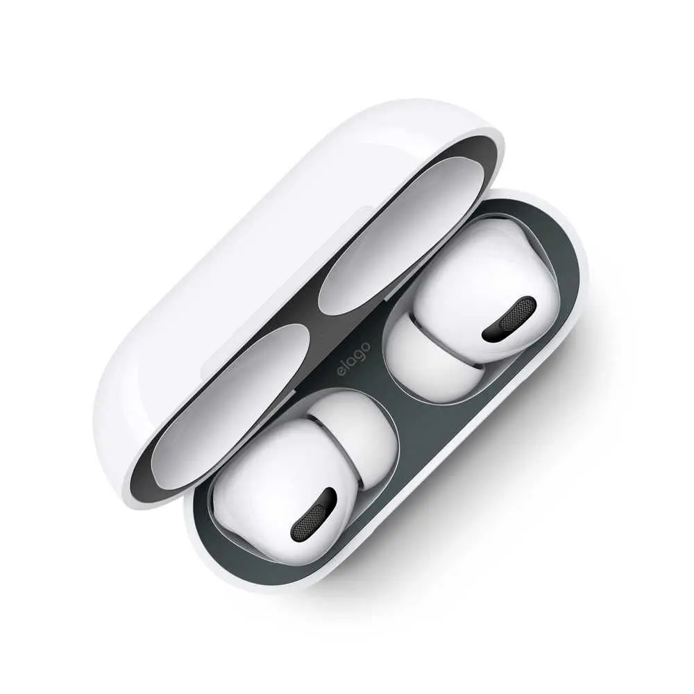 [EAPP-GUARD-DG-2EA] Elago Airpods Pro Dust Guard Space Grey