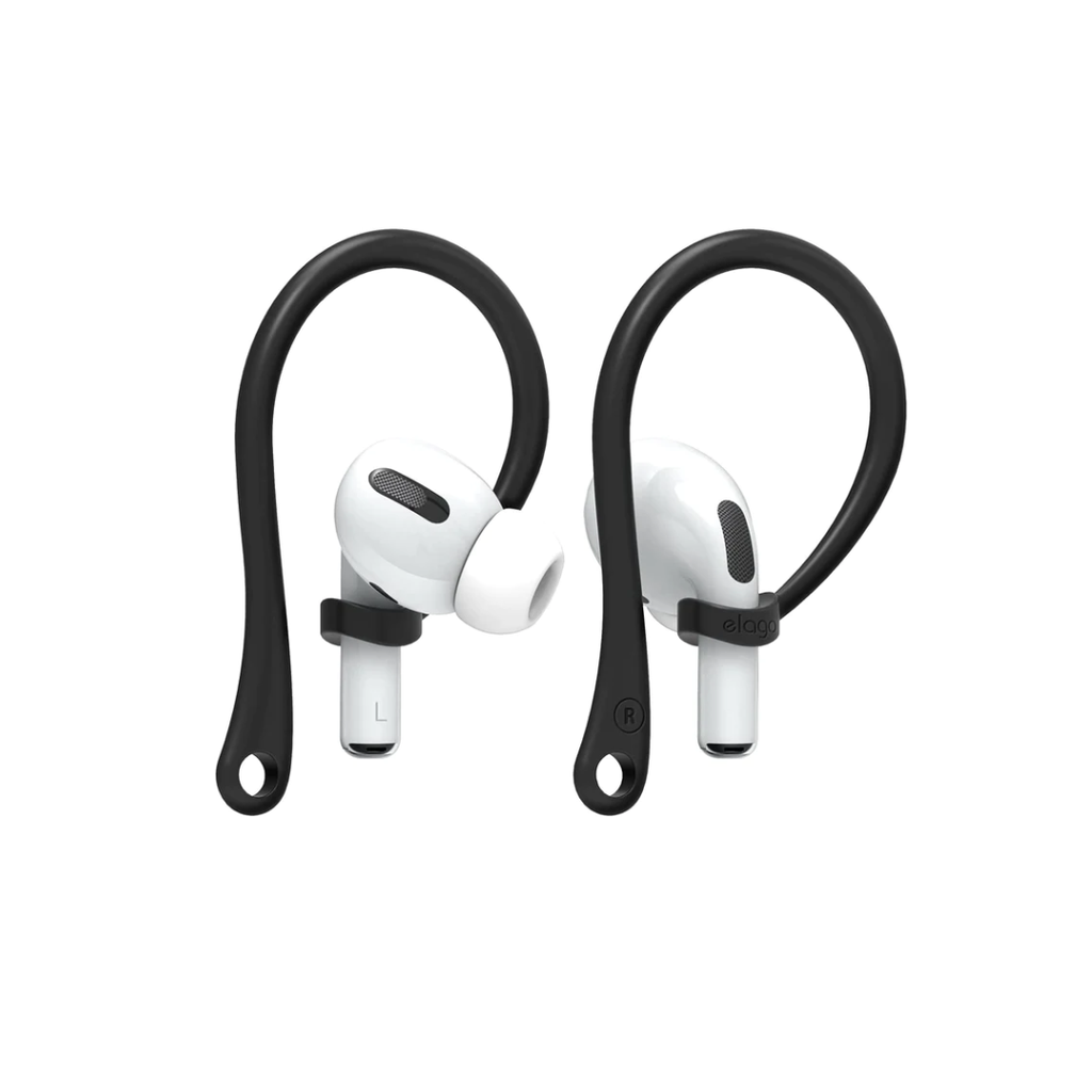 [EAPP-HOOKS-BK] Elago Airpods Pro EarHooks Cover, Black