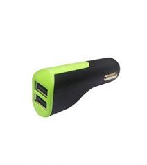 [G-CC3A-03-BK] Goui Viper A 3.1A 2 USB High Power Car Charger, Black