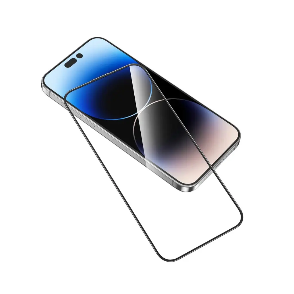 [GN3DCRDGL15PCL] Green iPhone 15 Pro 3D Curved Pro Protector Clear