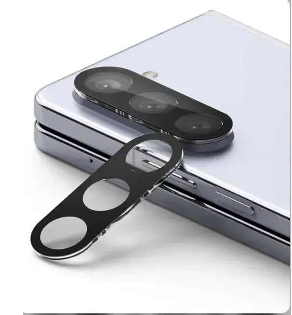 [GNACYLPZFLD5BK] Green Samsung Galaxy Z Fold 5 Lens Protector, Black