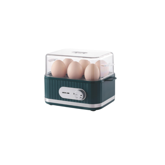 [GNSMEGGCKRGN] Green Lion Smart Egg Cooker, Black