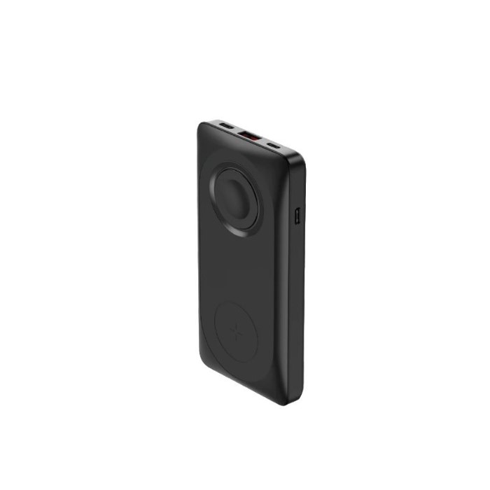 [GPW-MAG-BLK] Bazic 10K 5 in 1 Magnetic Wireless Power Bank, Black