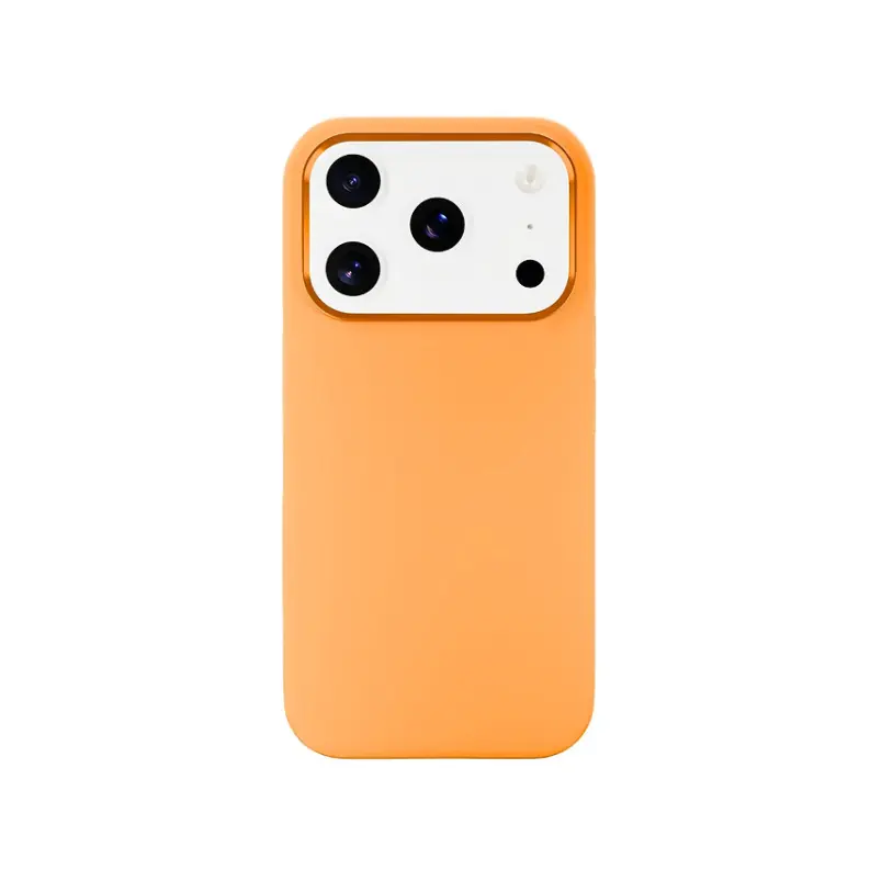 [HPC-SOR17PM6347] HYPHEN TINT Silicone iPhone 17 Pro Max, Tangerine