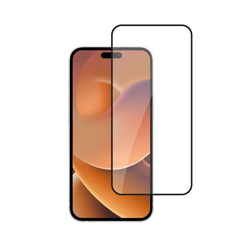 [HTG-F14PM4933] زجاج مقوى ديفيندر بغطاء كامل لآيفون 14 برو ماكس من هايفن