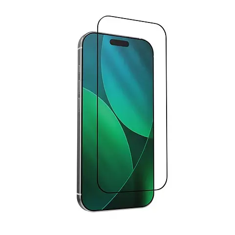 [HTG-F17AR5838] زجاج مقوى ديفيندر بغطاء كامل لآيفون 17 من هايفن - لون شفاف