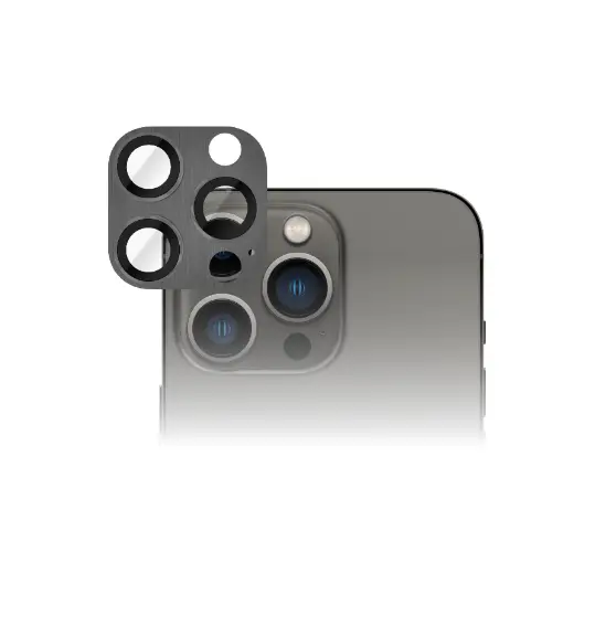 [IG13MBAGBK] Smartix iPhone 13 Aluminum Camera Lens Protector