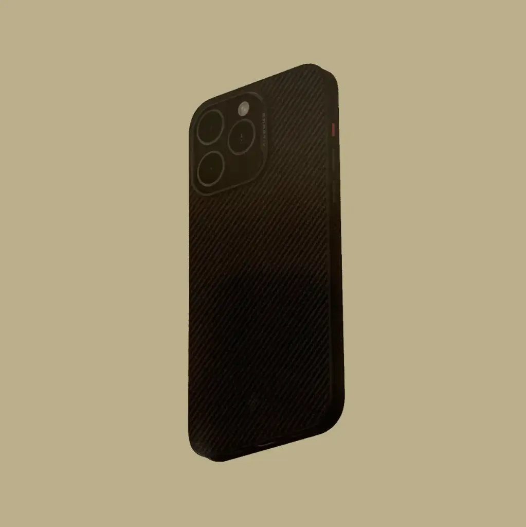 [IGDCF15PR] Smartix iPhone 15 Pro Premium Designer Carbon Black