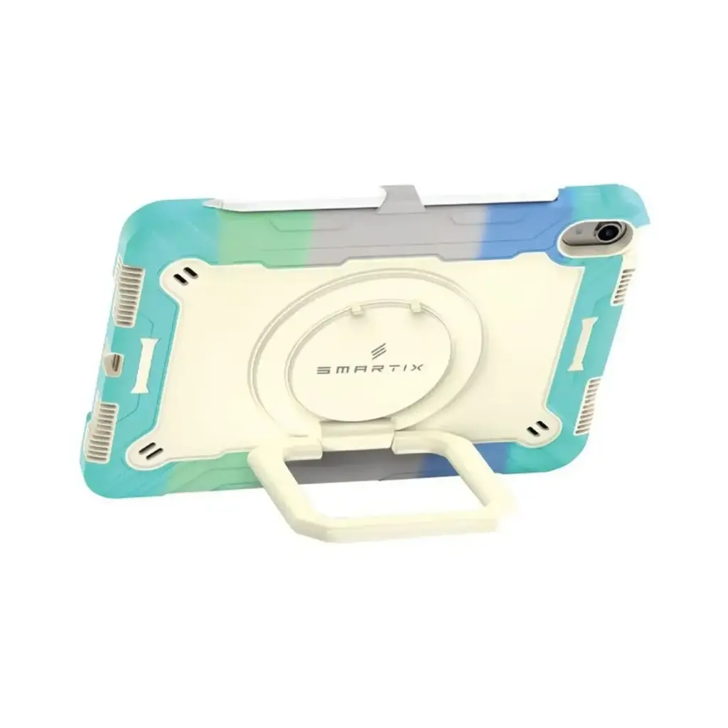 [IGKIP10GBL] Smartix Premium Kids Case iPad 10.9 10th Gen with Kick stand Blue