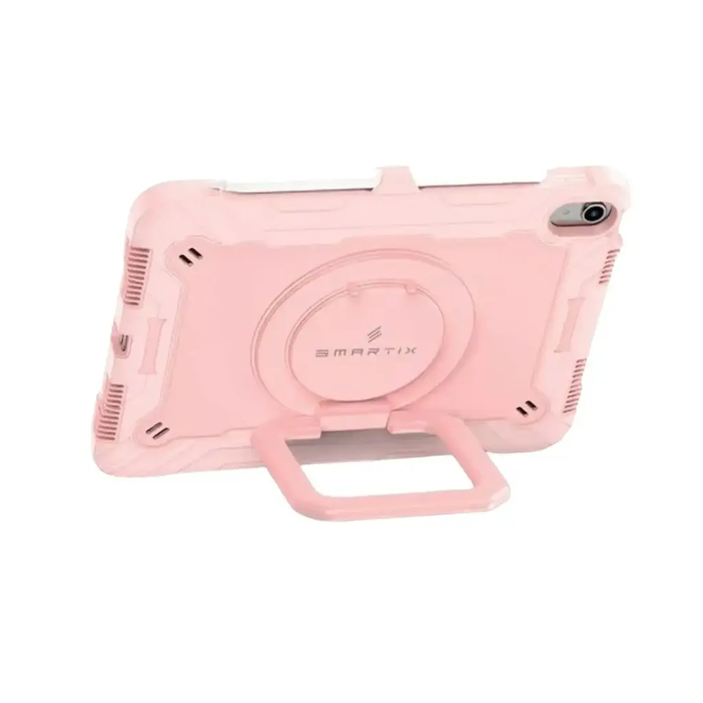 [IGKIP10GPK] Smartix Premium Kids Case iPad 10.9 10th Gen with Kick stand Pink