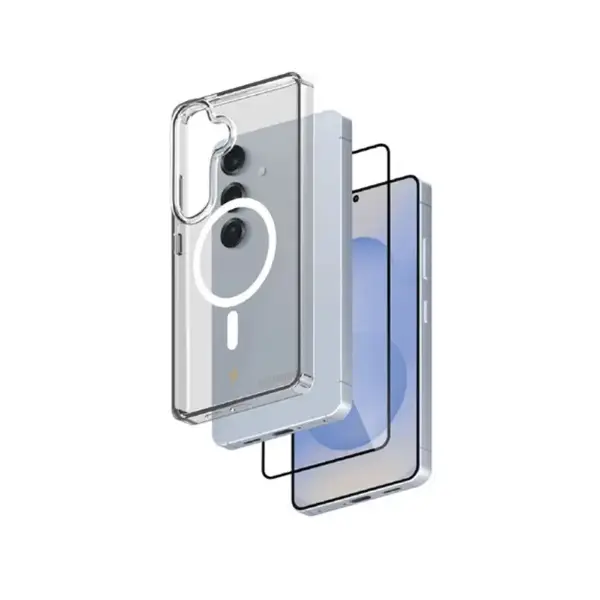 [IGS25MGBN] Smartix Samsung S25 MagSafe Clear Bundle