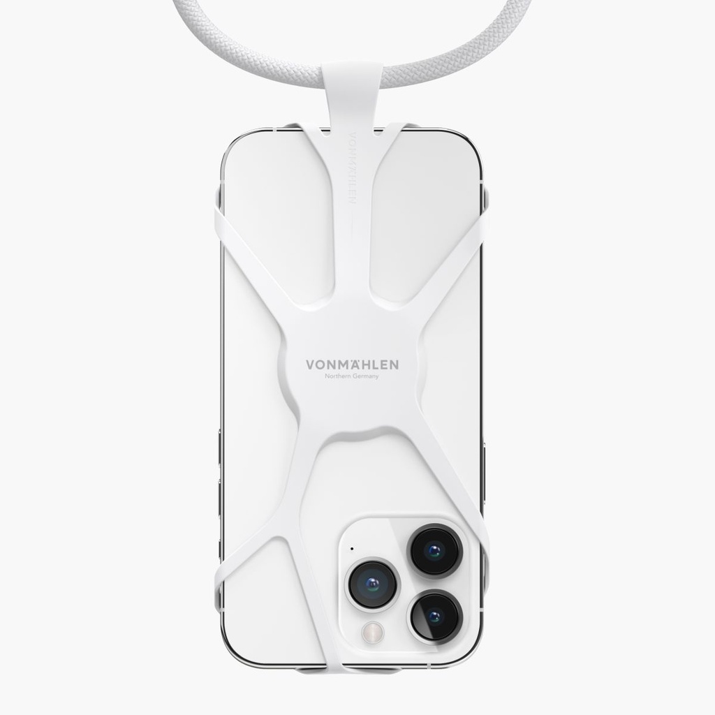[INF00002] Vonmählen infinity Universal Mobile Phone Chain White