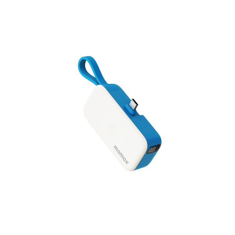 [IP130B] MOMAX 5K 1-POWER MINI TYPE-C, BLUE