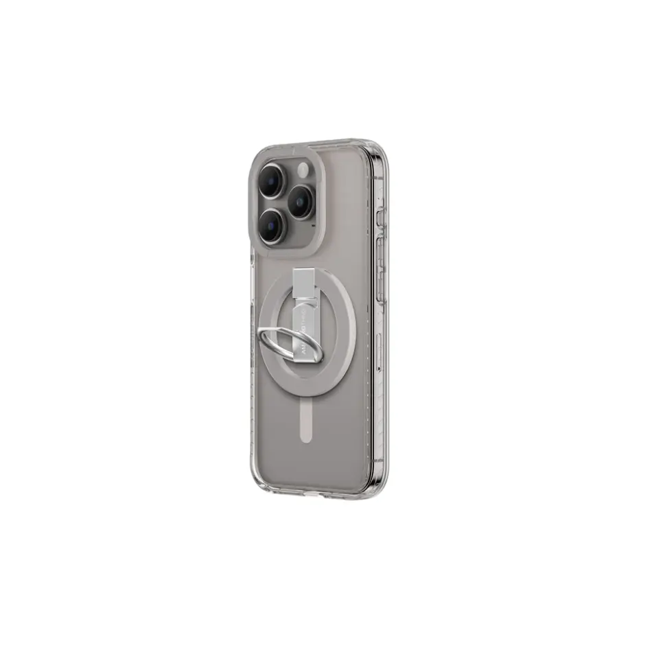[IP156.1PTRGY] AMAZINGTHING iPhone 15 Pro Titan Pro Mag Grip Set, Gray