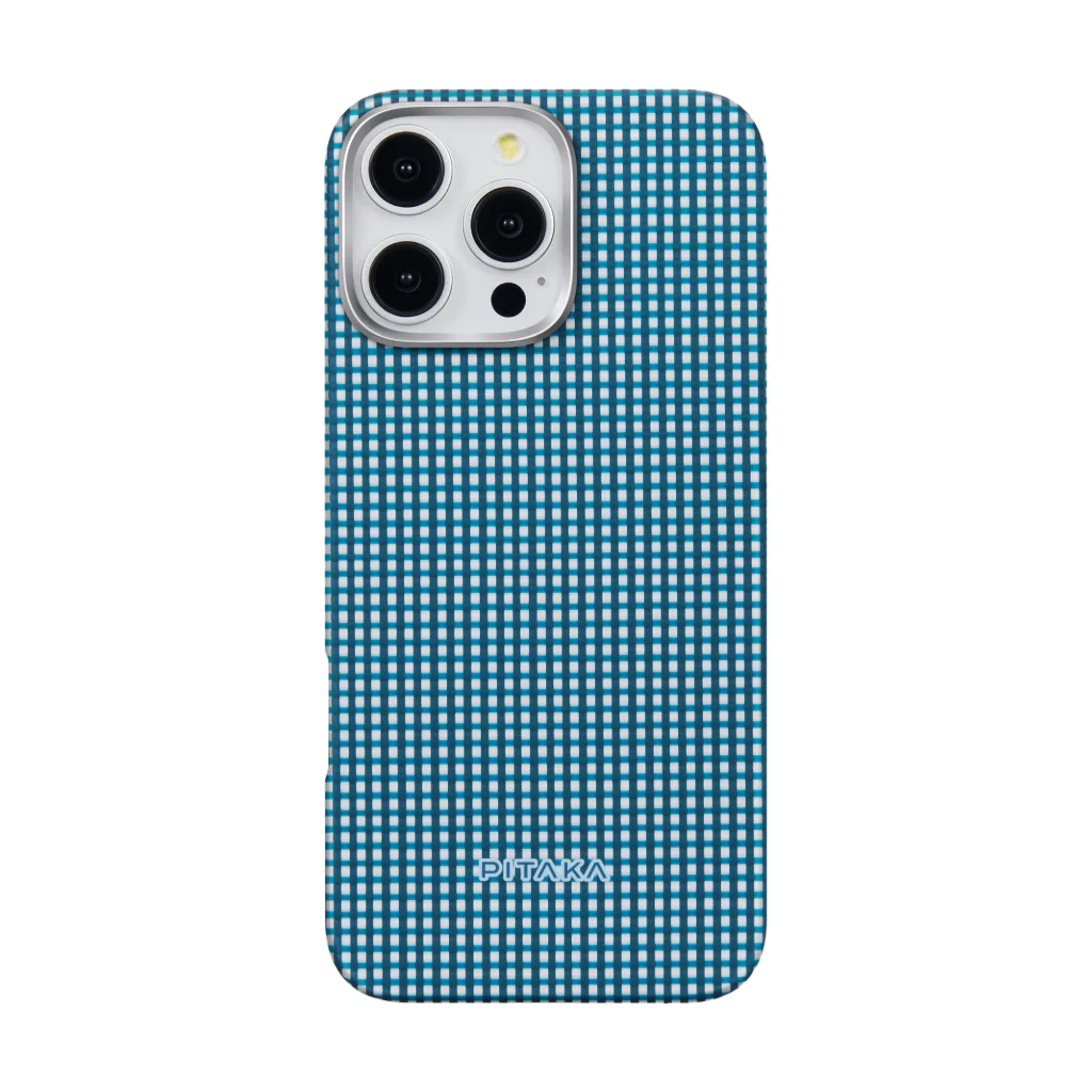 [KI1602POCE] Pitaka iPhone 16 Pro Max Ultra Slim Case, Ocean Blue