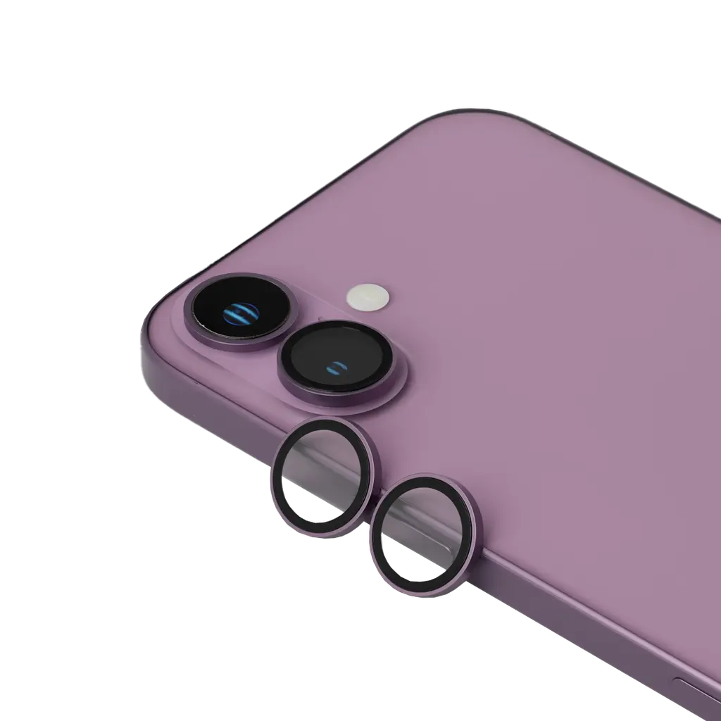 [LVL-DUO-16-PK] Levelo iPhone 16 |16 Plus Camera Protector, Pink