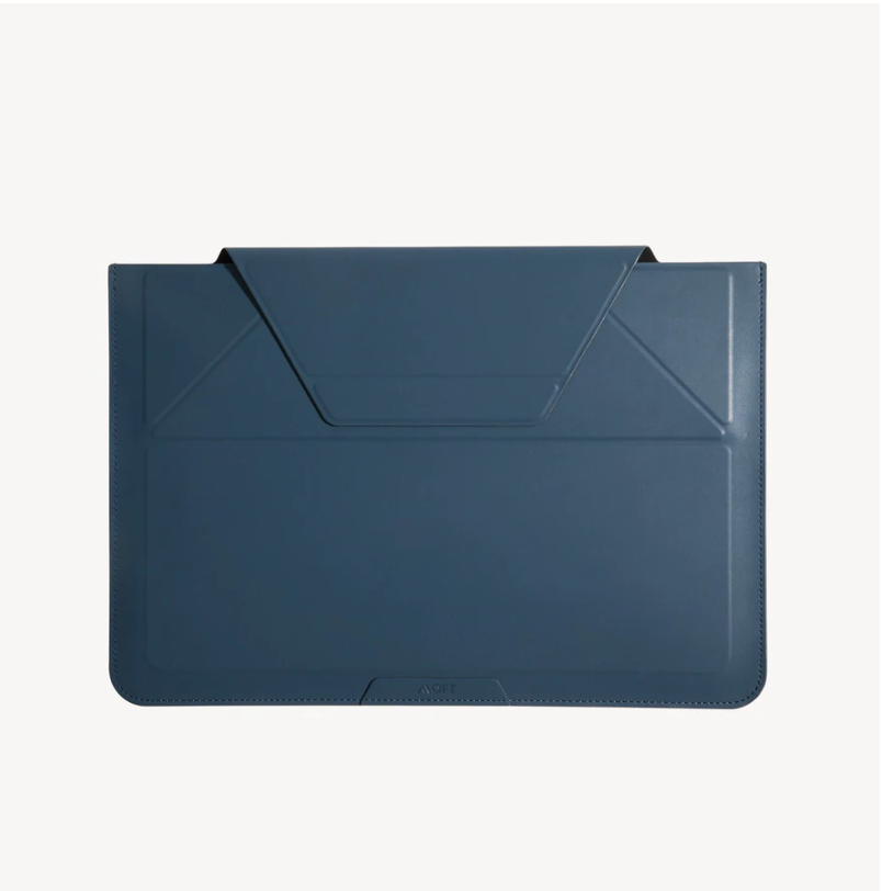 [MB002-1-13B-BU] MOFT 13.3" Laptop Sleeve Stand Bag, Blue