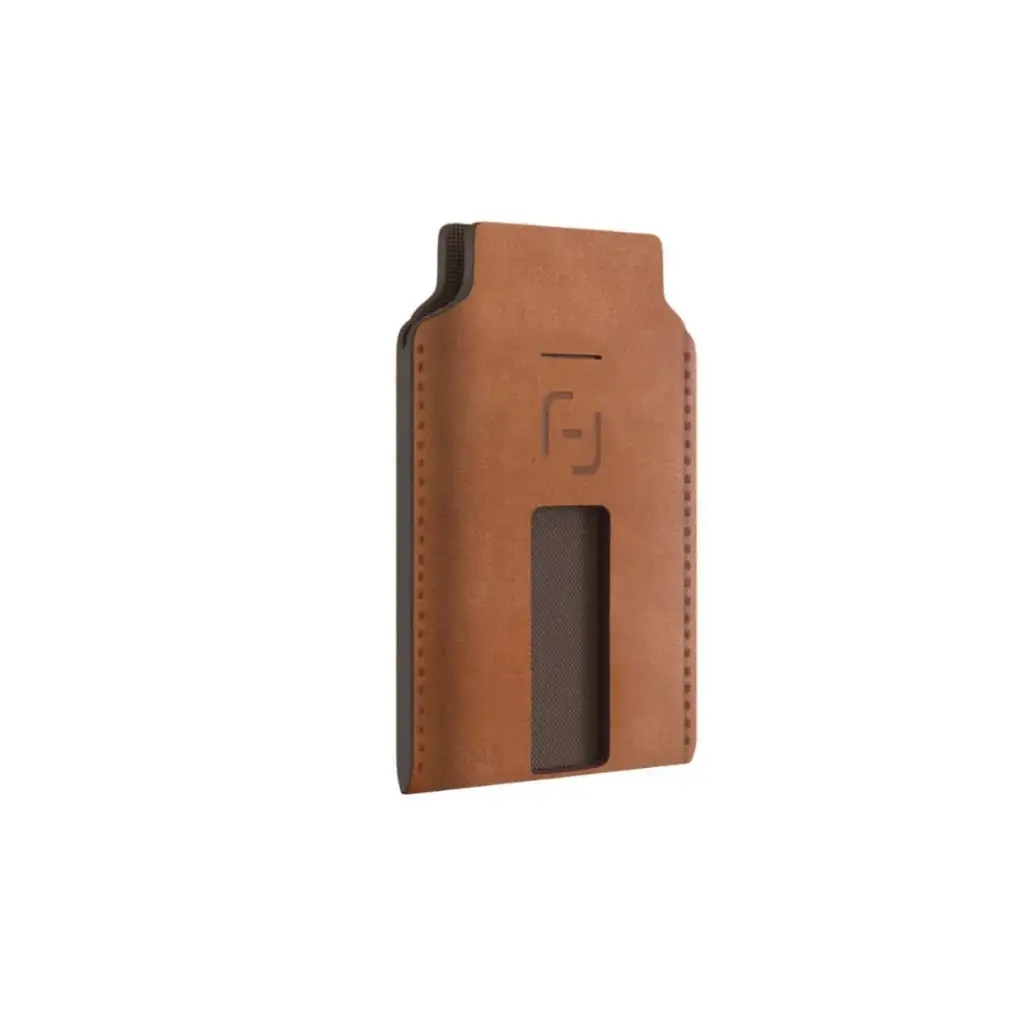 [MBWLT-TN] MagBak Leather Wallet Tan