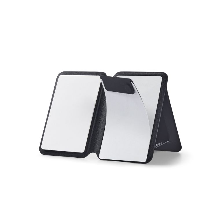 [MC002-1-ME-JTBK] Moft Snap Note Stand, Jet Black / Jet Black
