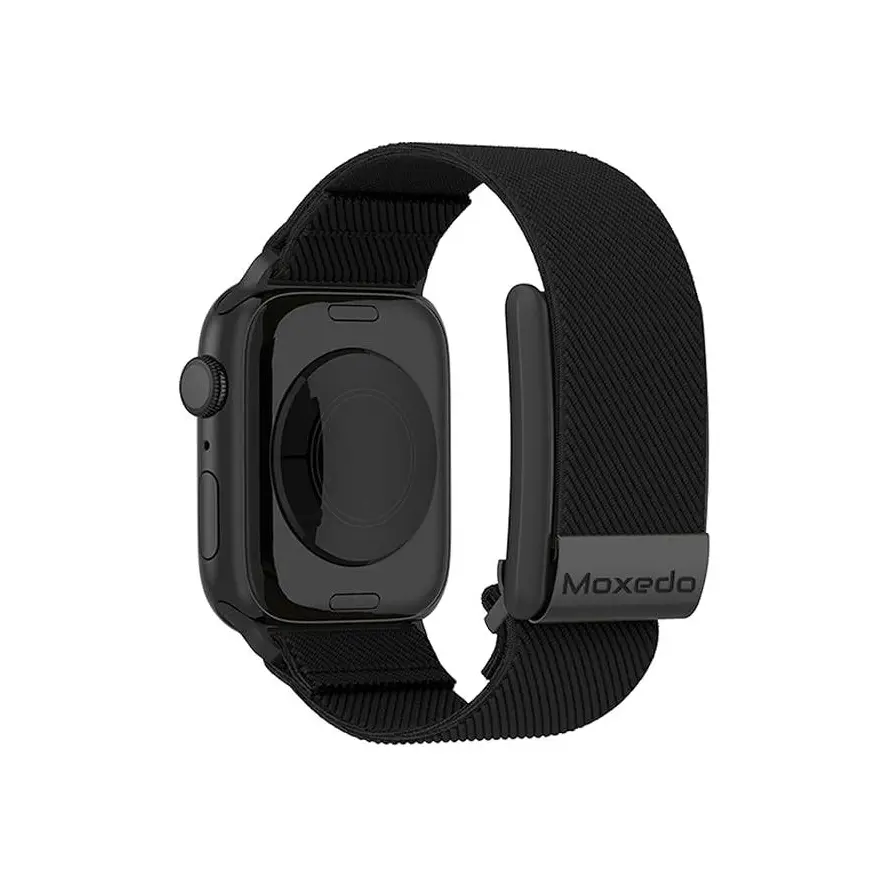 [MX-FW012-BK] MOXEDO Fit Weave Nylon Braided Whoop 4.0 Band, Black