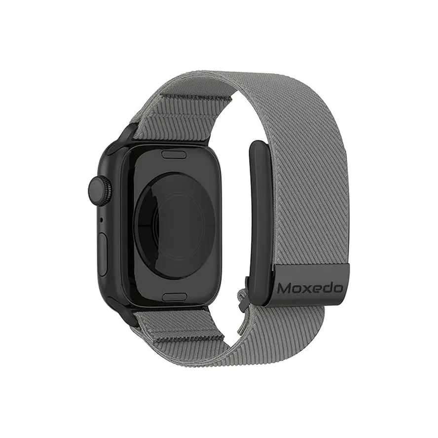 [MX-FW012-GY] MOXEDO Fit Weave Nylon Braided Whoop 4.0 Band, Grey