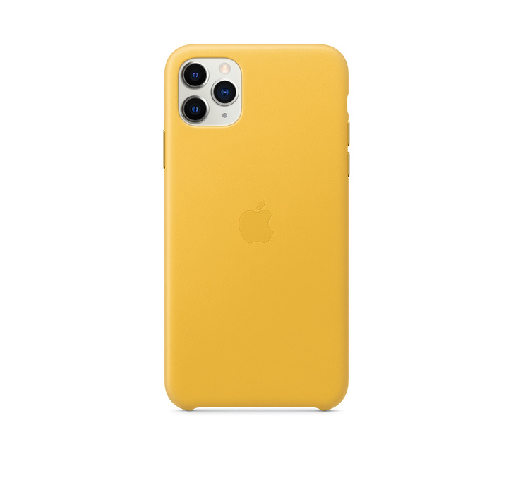 [MX0A2] Apple iPhone 11 Pro Max Leather Lemon