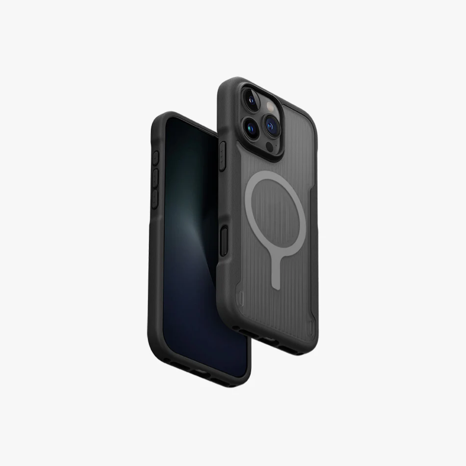[Q-IP6.3P(2024)-COMAMCBLK] UNIQ COMBAT ACTIVE 16 PRO, CHARCOAL BLACK