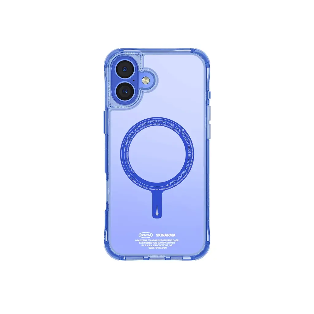 [SK-2024IP161-SDOMS-BLU] SKINARMA IPHONE 16 SAIDO, BLUE