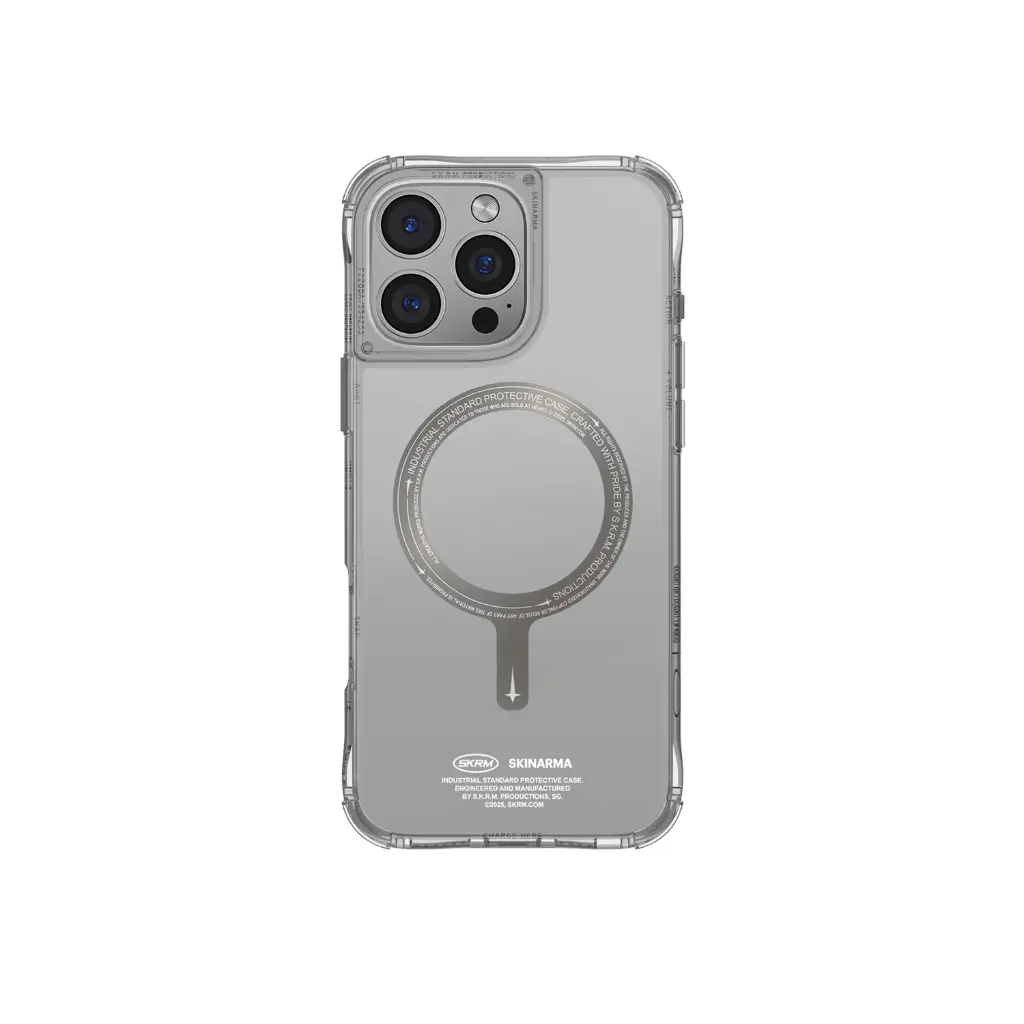 [SK-2024IPP63-SDOPRM-TIT] SKINARMA IPHONE 16 PRO SAIDO, TITANIUM