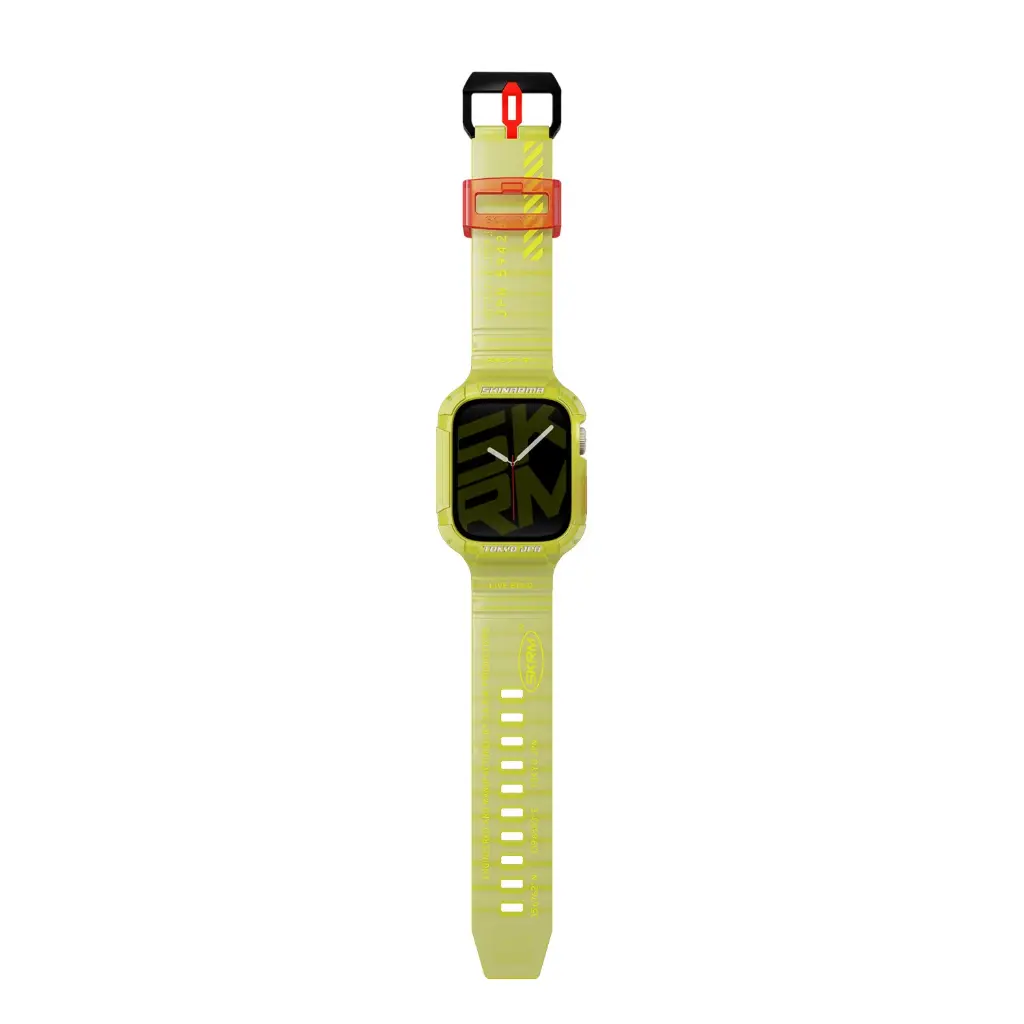 [SK-WS-SAIDO-YEL45] SKINARMA APPLE WATCH 45|44MM SAIDO, YELLOW