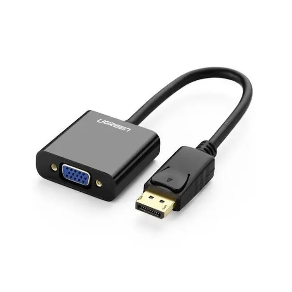 [UG-HDMI-VGA-ADP-BLK] UGREEN Active Display Port  to VGA Adapter Converter, Black