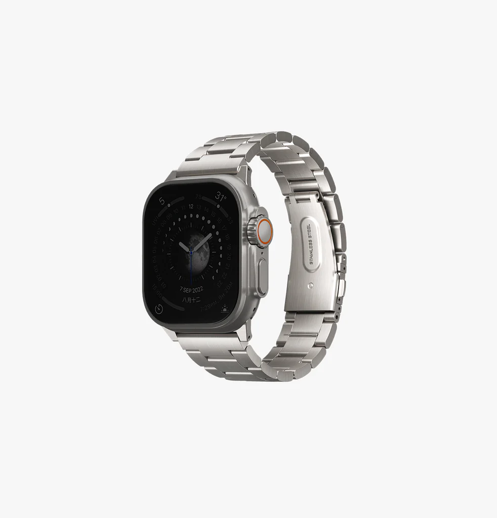 [UNIQ-49MM-OSTASIL] UNIQ OSTA APPLE WATCH STRAP 49/45/44MM, SILVER